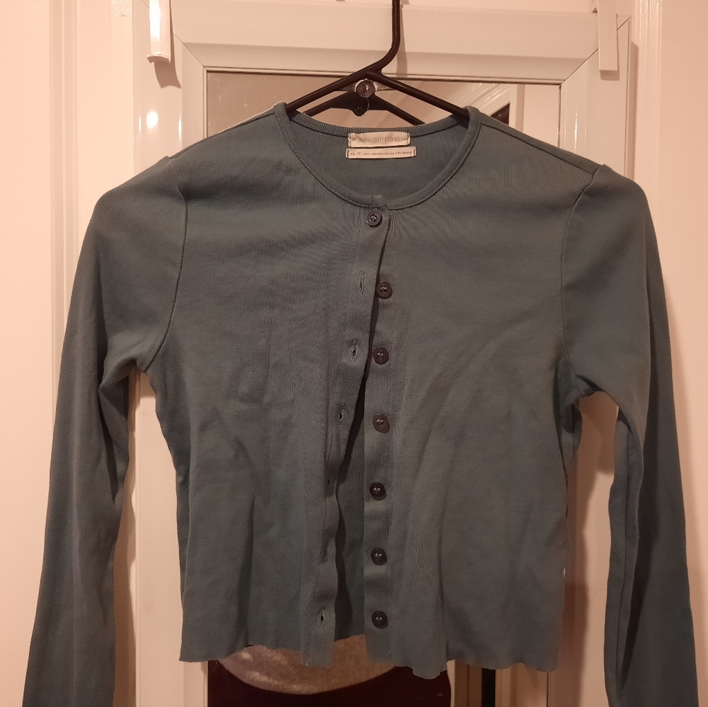 Urban outfitters size XS light greenish blue sweater